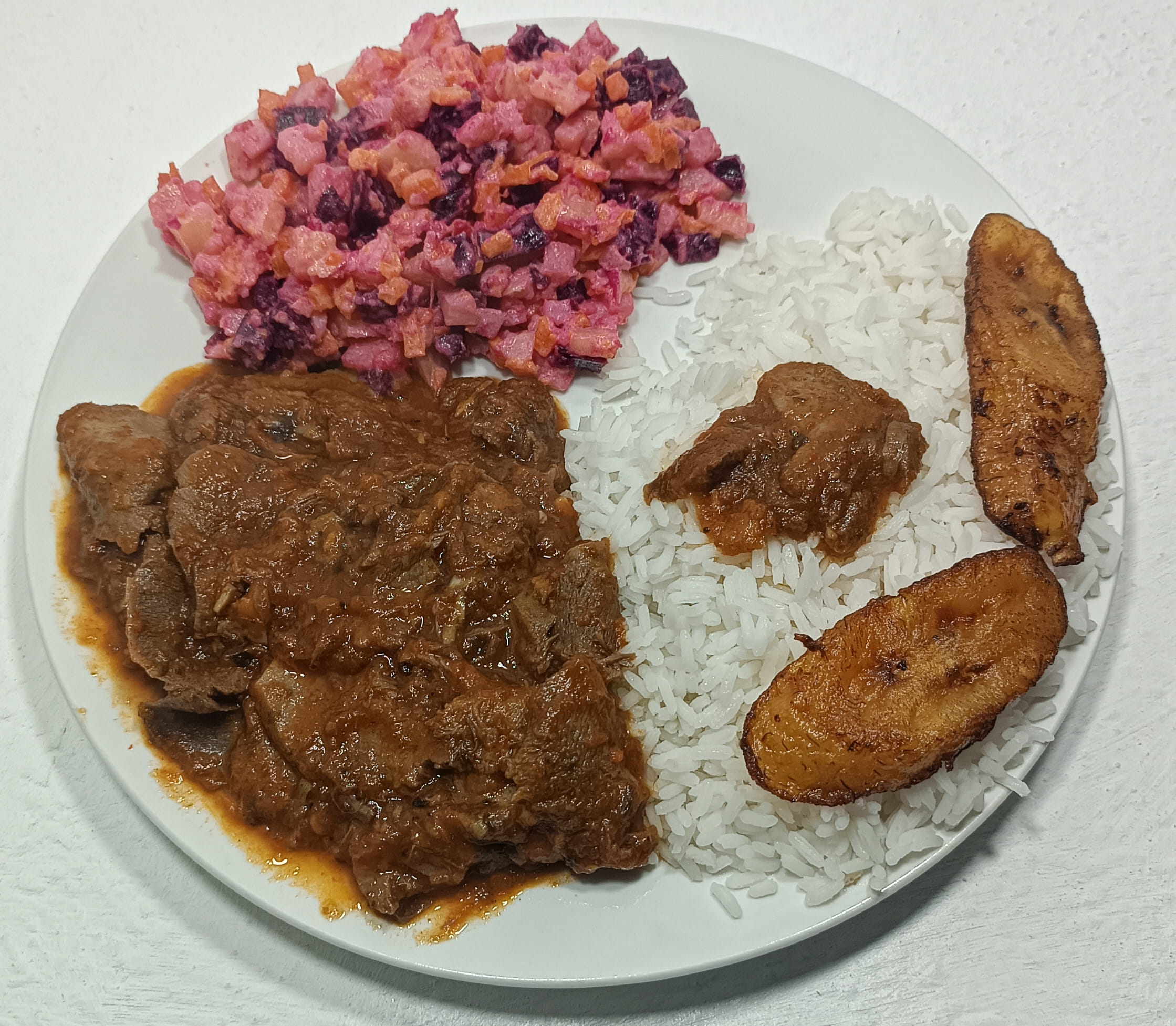 Lengua en salsa