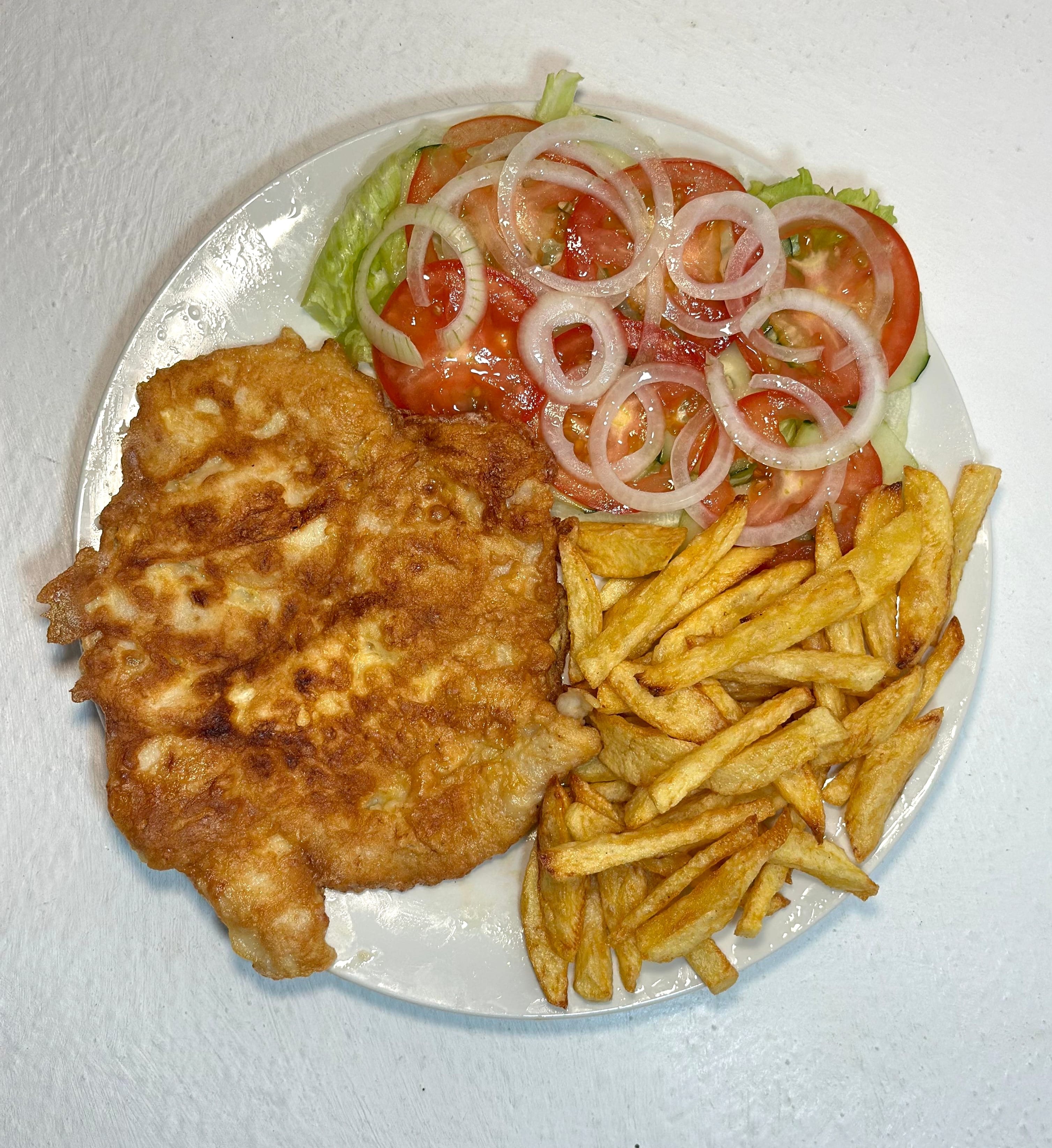 Milanesa de pollo
