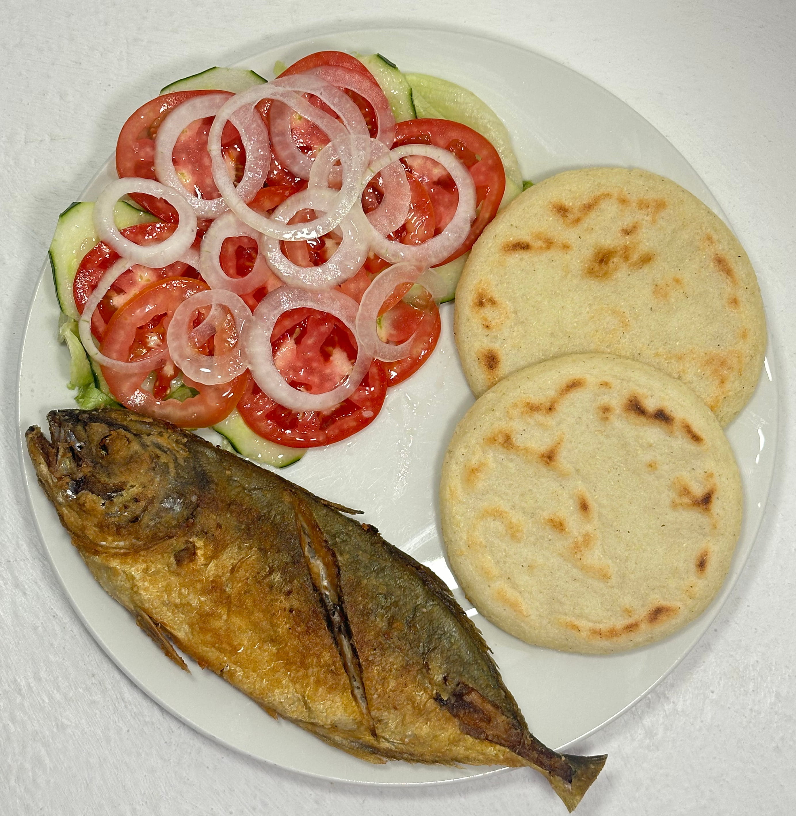 Pescado frito
