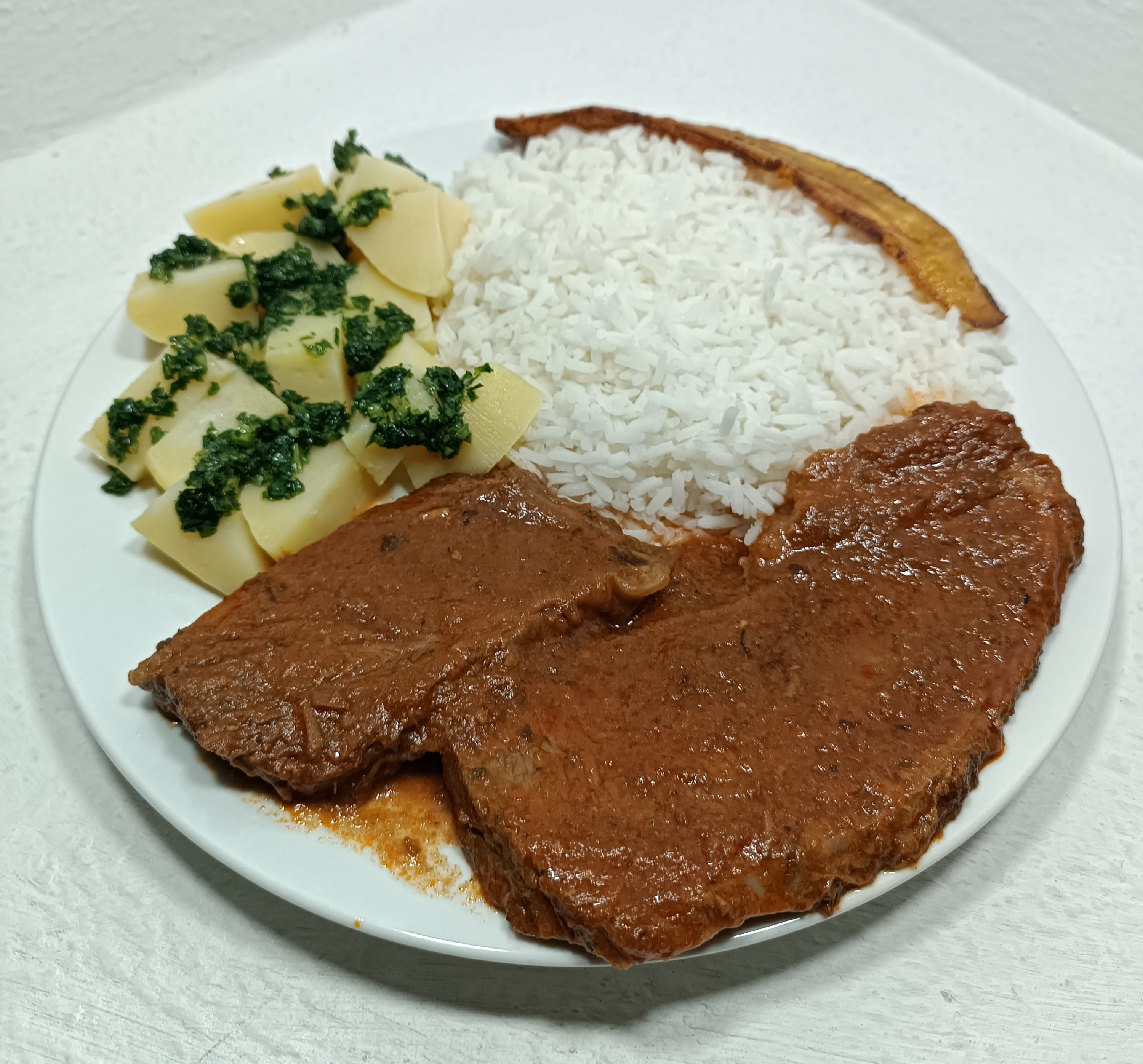 Punta trasera en salsa